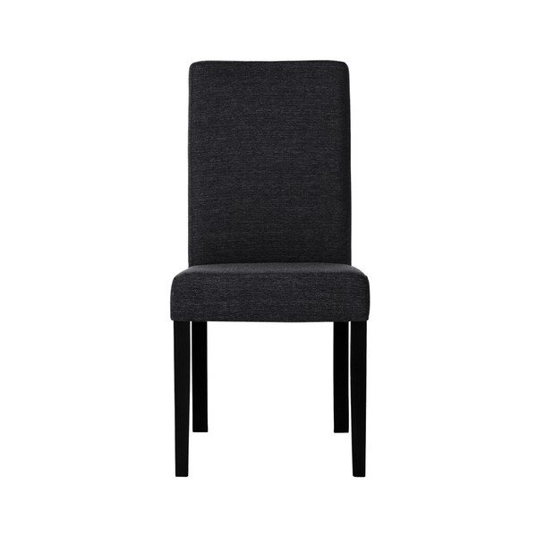 Juoda kėdė su juodomis buko medienos kojomis Ted Lapidus Maison Tonka-image-3