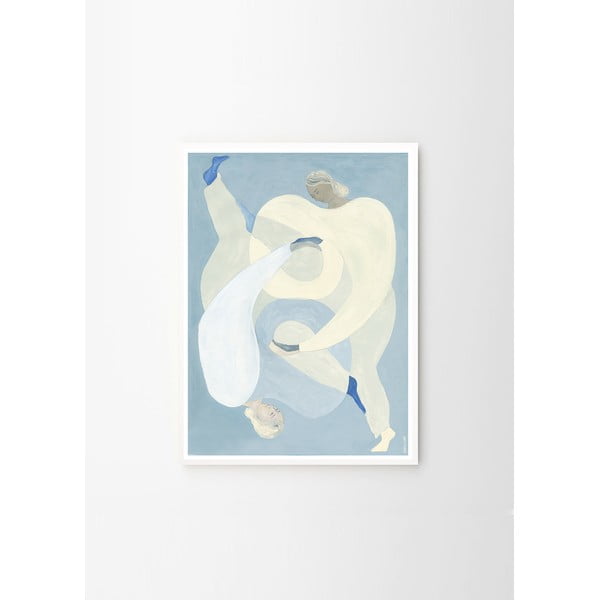 Plakatas 50x70 cm Hold You - Blue – Sofia Lind – The Poster Club-image-2