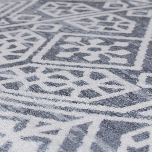 Pilkas plaunamas kilimas 290x200 cm Cora - Flair Rugs-image-3