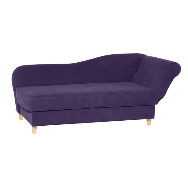Violetinės spalvos "Max Winzer Selma" poilsio kėdė, kairysis kampas-image-2
