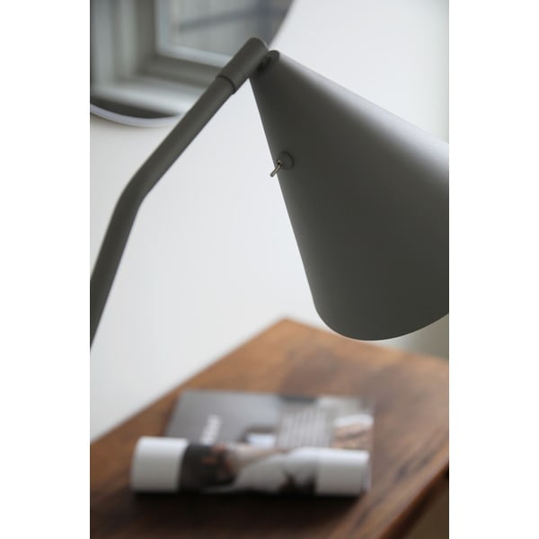 Pilkos spalvos pastatomas šviestuvas LED su pritemdymo funkcija (aukštis 144 cm) su metaliniu gaubtu Funil – Markslöjd-image-3