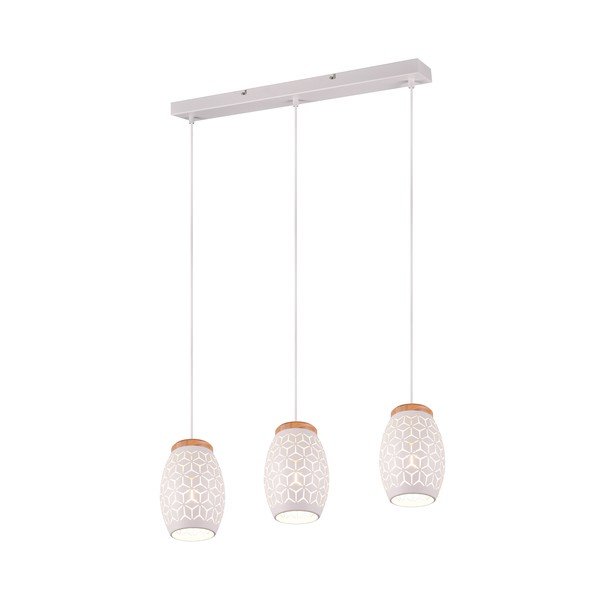 Kabantis šviestuvas baltos spalvos ø 15 cm Bidar – Reality-image-4