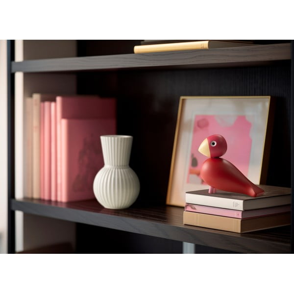 Iš medžio masyvo statulėlė (aukštis 12,5 cm) Bird Flora – Kay Bojesen Denmark-image-3