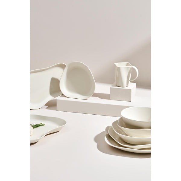 2 baltų lėkščių rinkinys Kütahya Porselen Basic, ø 24 cm-image-3