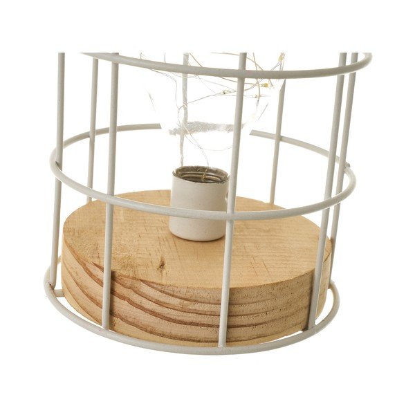 Stalinis šviestuvas baltos spalvos (aukštis 20,5 cm) – Casa Selección-image-4