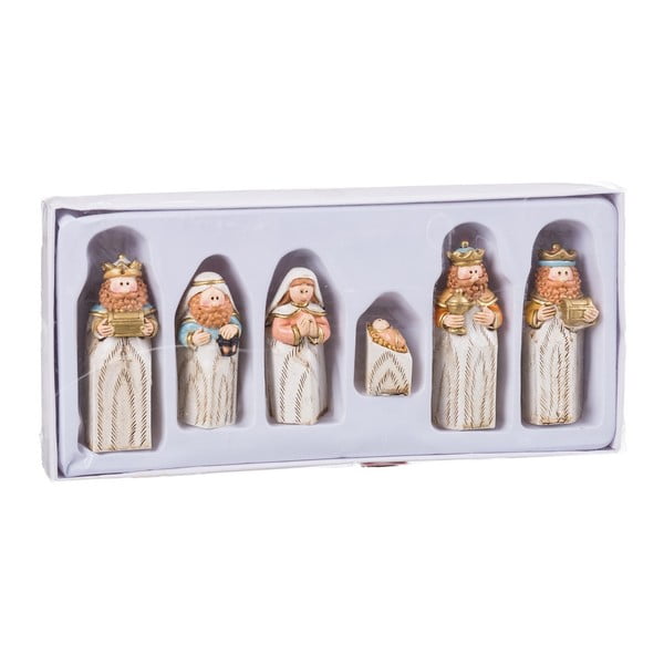 Iš poliesterinės dervos statulėlė su Jėzaus gimimu – Casa Selección-image-1