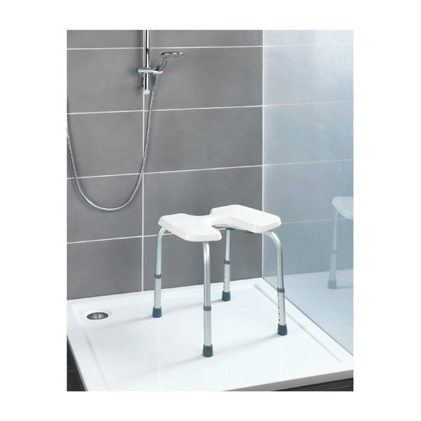 Dušo taburetė Wenko Hygienic Stool White, 53 x 46 cm-image-4