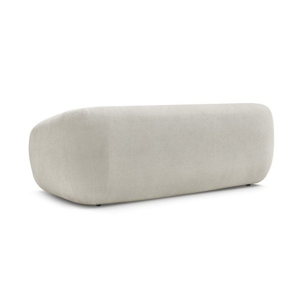 Smėlio spalvos sulankstoma sofa iš šenilinio audinio 228 cm Neyo – Bobochic Paris-image-4