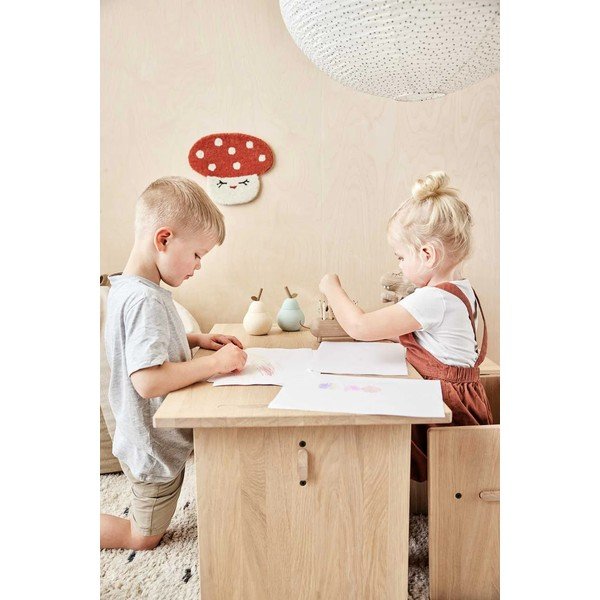 Dramblio kaulo spalvos vaikiškas šviestuvo gaubtas su popieriniu gaubtu Moyo – OYOY Living Design-image-1