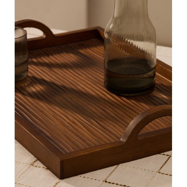 Iš medienos padėklas 36x51 cm Rommu – Kave Home-image-2