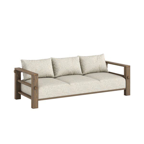 Šviesiai pilkos spalvos sofa 225 cm Bare – Karup