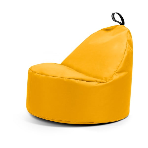 Geltonos spalvos sėdmaišis Round L – So Soft?