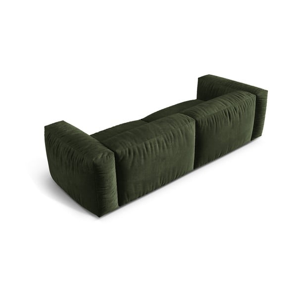 Žalios spalvos iš velveto sofa 240 cm Martina – Micadoni -image-3