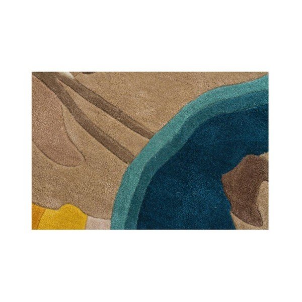 Kilimų kilimai Flair Kilimai Poppy Teal, 170 x 120 cm-image-1