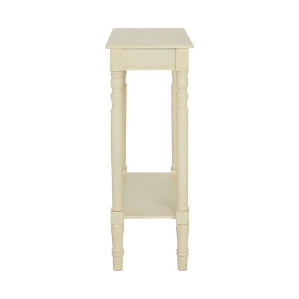 Dramblio kaulo spalvos iš pušies masyvo konsolinis staliukas 30x80 cm Heritage – Premier Housewares-image-4