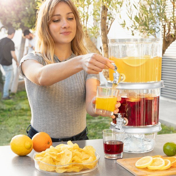 Dviejų lygių gėrimų talpykla su maišytuvu InnovaGoods Double-image-4