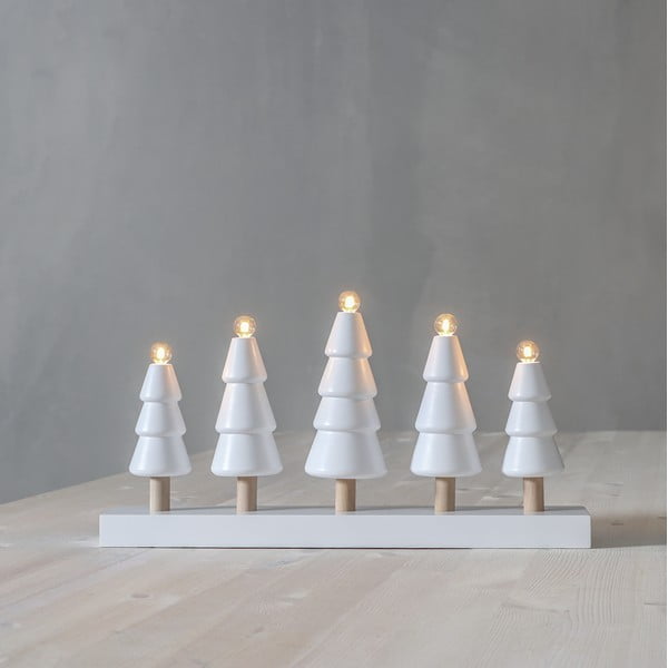 Šviečianti Kalėdų dekoracija baltos spalvos Skog – Star Trading-image-1