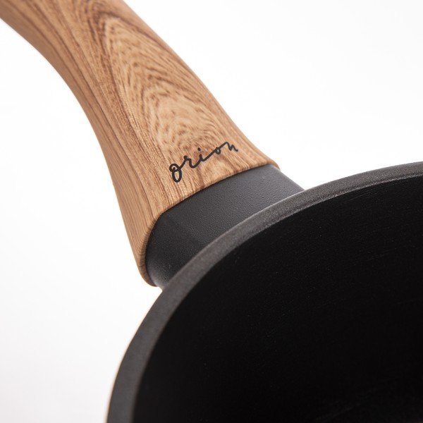 Hliníková pánev s pokličkou Orion Grande Wooden, ø 28 cm-image-1