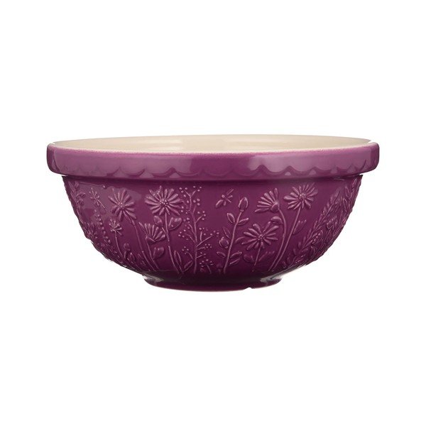 Tamsiai violetinės spalvos iš keramikos dubuo ø 26 cm In The Meadow – Mason Cash