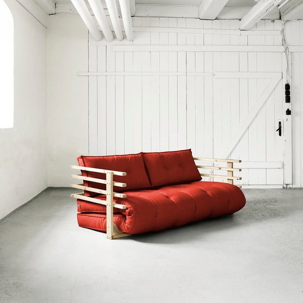 Sofa lova "Karup Funk Natural/Red
