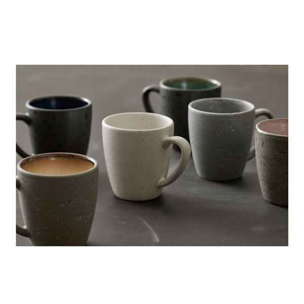 Rožinės spalvos/pilkos spalvos iš keramikos puodelis 190 ml Gastro Mensa – Bitz-image-2