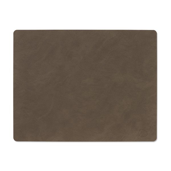 Iš eko odos padėkliukas 35x45 cm Square L Nupo – LIND DNA