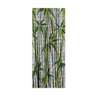 Žalios bambuko durų užuolaidos 200x90 cm Bamboo - Maximex