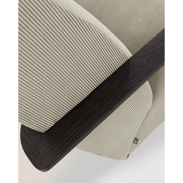 Smėlio spalvos fotelis Meghan - Kave Home-image-1