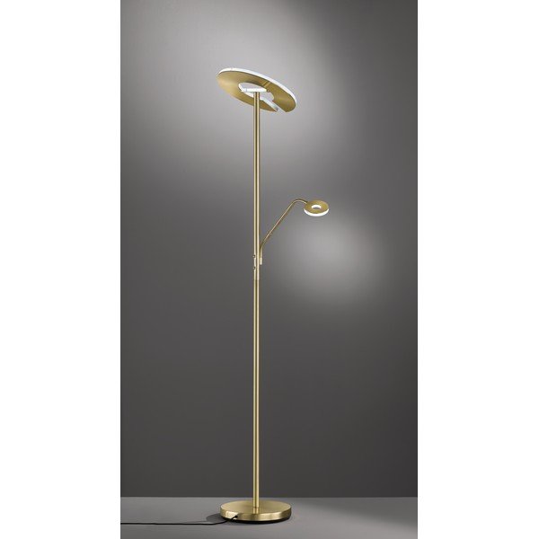 Pastatomas šviestuvas auksinės spalvos LED su pritemdymo funkcija (aukštis 180 cm) Dent – Fischer & Honsel-image-3