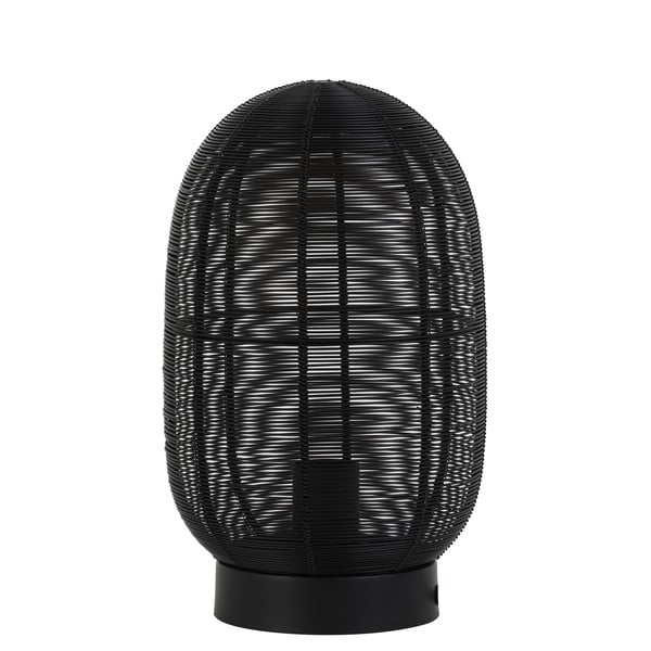 Juoda stalinė lempa (aukštis 30 cm) Ophra - Light & Living-image-4