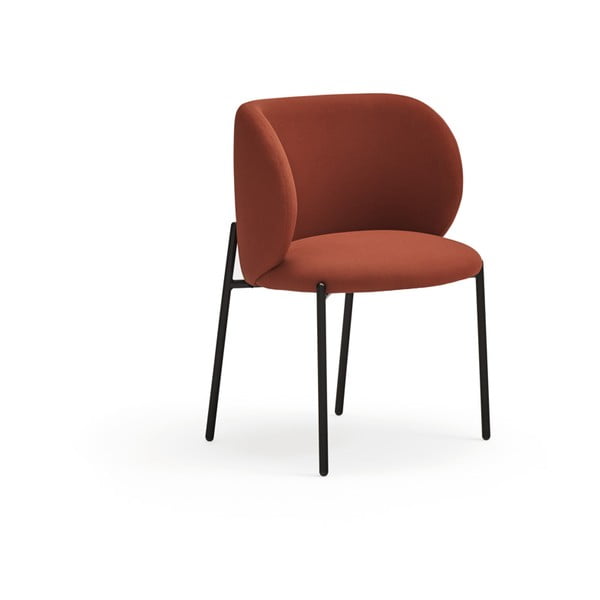 Raudonos spalvos valgomojo kėdės, 2 vnt. Mogi - Teulat