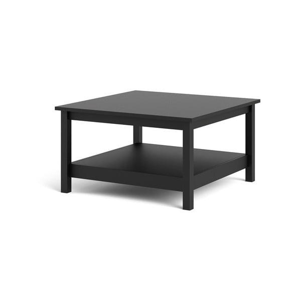 Juodas kavos staliukas 81x81 cm Madrid - Tvilum-image-3