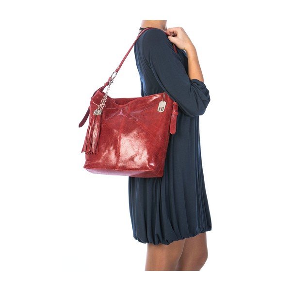 Odinė rankinė Hobo Red-image-4
