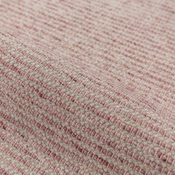 Rankų darbo šviesiai rožinės spalvos iš vilnos mišinio kilimas 160x230 cm Rue – Flair Rugs-image-3
