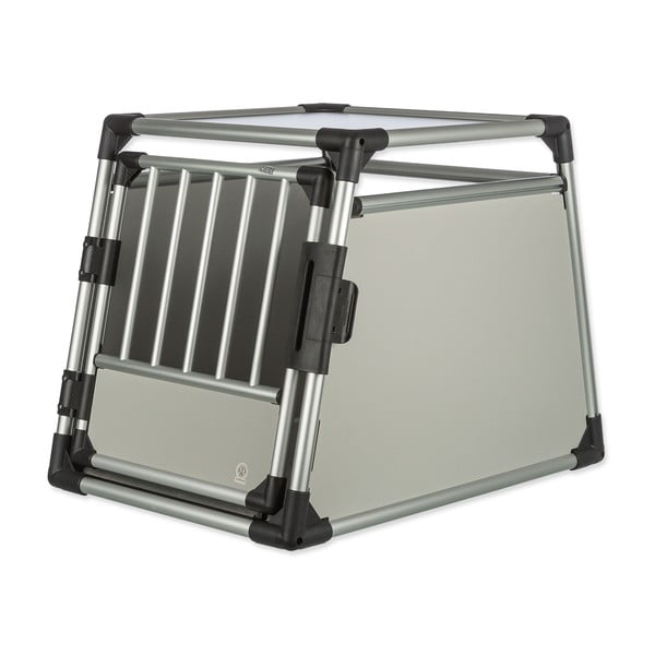 Sidabrinės spalvos vežimėlis augintiniams visi augintiniai 62x55 cm Trixie M – Plaček Pet Products