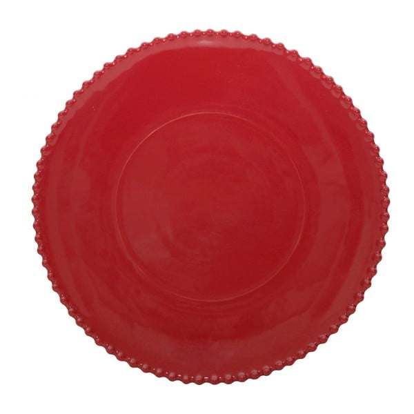 Costa Nova Pearl rubino raudonumo akmens masės serviravimo lėkštė, ⌀ 34 cm