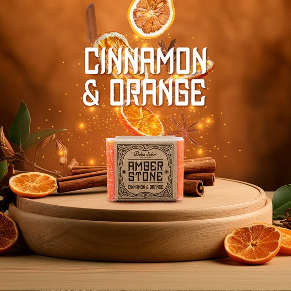 Vaškas aromaterapinei lempai Cinnamon & Orange – Boles d'olor-image-1