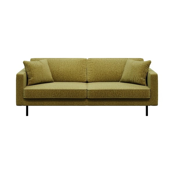 Alyvuogių žalios spalvos sofa MESONICA Kobo, 207 cm