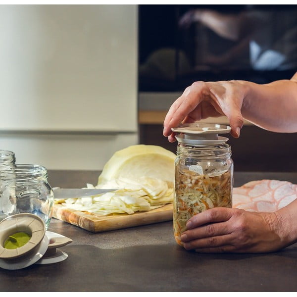 Fermentacijos dangtelių rinkinys – Plastia-image-1