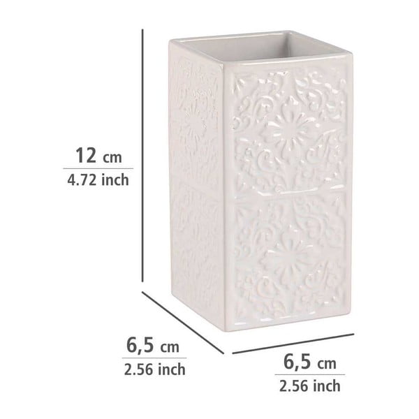 Iš keramikos vonios reikmenų rinkinys baltos spalvos Cordoba – Wenko-image-2