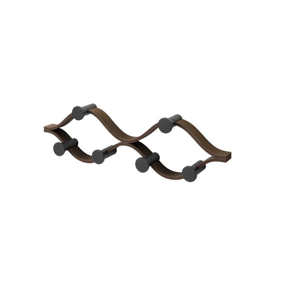 Iš kaučiukmedžio masyvo sieninė lentyna natūralios spalvos Montage – Umbra-image-2