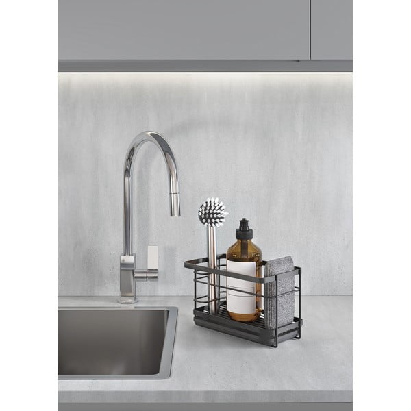 Savaime išsilaikantis metalinis ploviklių stovas Tokyo Lava - Metaltex-image-3