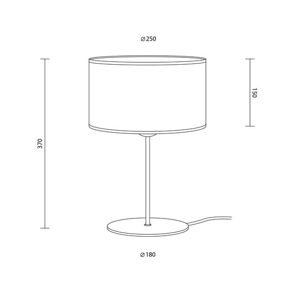 Juodas stalinis šviestuvas Sotto Luce Doce S, ⌀ 25 cm-image-2