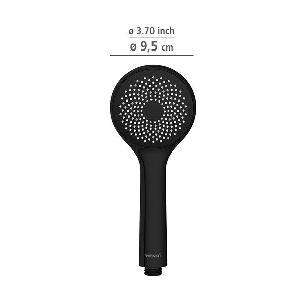Juoda dušo galvutė Weko Matt, ø 9,5 cm-image-1