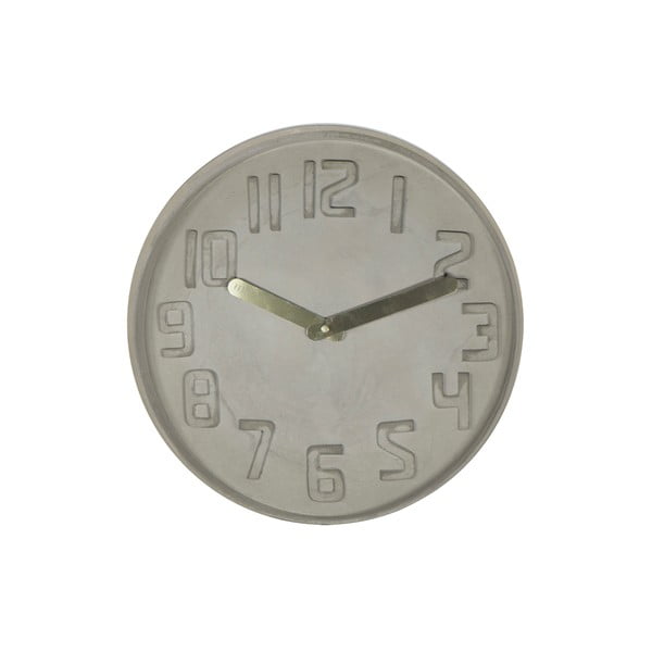 Laikrodis "Fisura" betoninis, ⌀ 35 cm