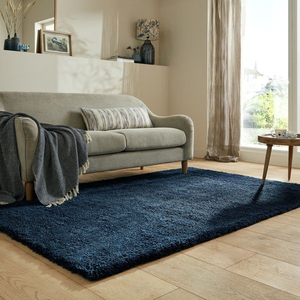 Kilimas tamsiai mėlynos spalvos 200x290 cm – Flair Rugs-image-1