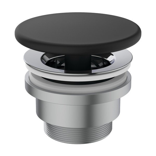 Matinės juodos spalvos kamštis kriauklei ø 7 cm Ipalyss – Ideal Standard