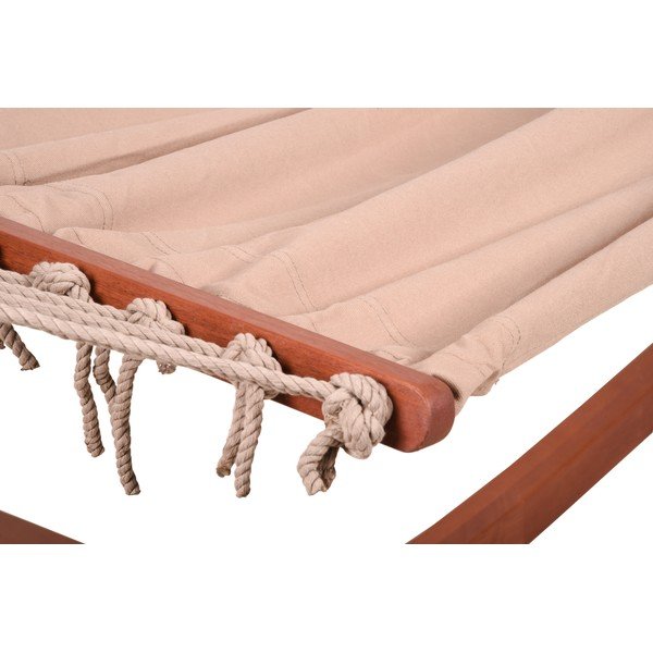 Sodo supamasis krėslas ant eukalipto medienos konstrukcijos ADDU Hammock Madeira-image-2