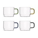 Iš stiklo puodeliai 4 vnt. 350 ml Bridge – Brandani
