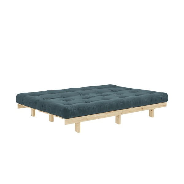 Iš kordinio velveto sofa mėlynos spalvos 200 cm Lean – Karup Design-image-4